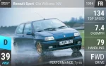 Sport Clio Williams 16V