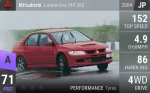 Lancer Evo VIII 260