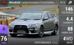 Lancer Evolution X Final Edition
