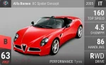 8C Spider Concept