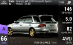 Impreza WRX STI Version III Sports Wagon (GC8D)