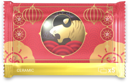 Year of the Tiger Ceramic