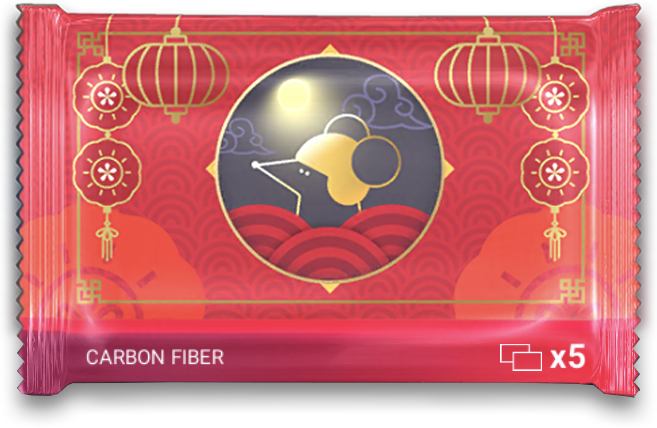 Carbon Fiber Year of the Rat