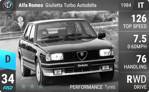 Alfa Romeo Giulietta Turbo Autodelta