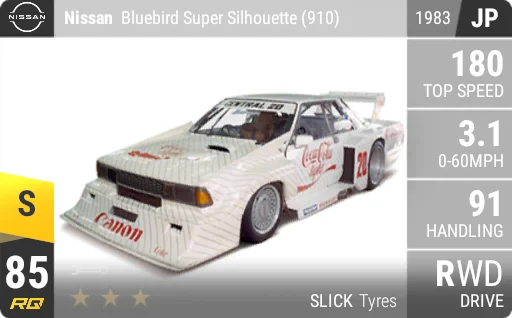 Nissan Bluebird Super Silhouette (910)
