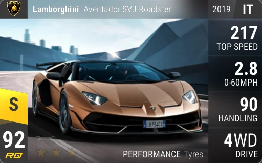 [s92] Lamborghini Aventador SVJ Roadster 2019