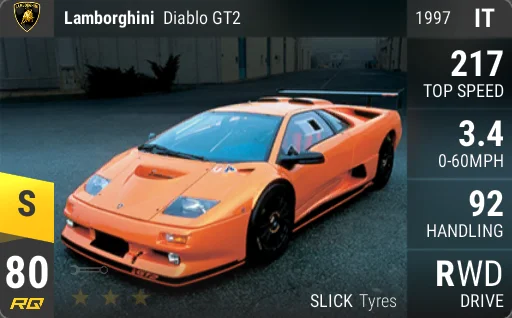 [s80] Lamborghini Diablo GT2 1997