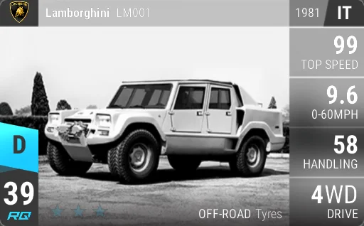 [d39] Lamborghini LM001 1981