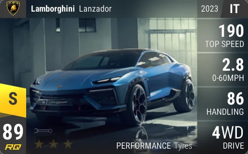 [s89] Lamborghini Lanzador 2023