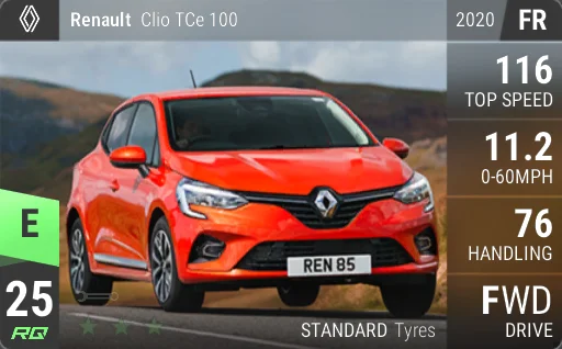 Renault Clio TCe 100
