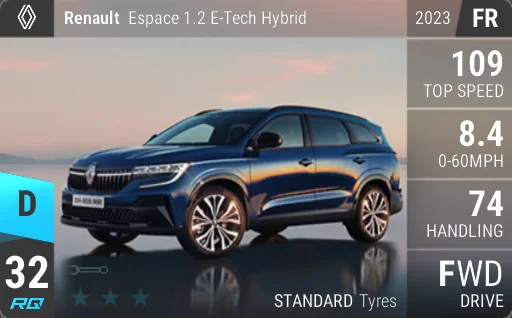 Renault Espace 1.2 E-Tech Hybrid