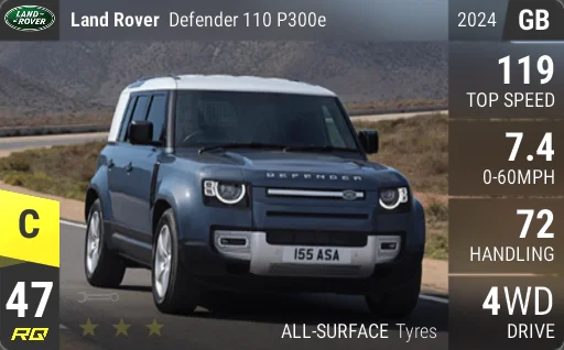 Land Rover Defender 110 P300e