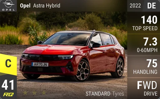 Vauxhall/Opel Opel Astra Hybrid