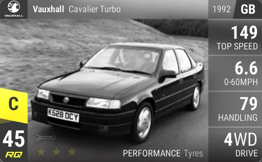 Vauxhall/Opel Cavalier Turbo