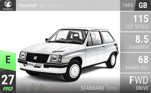 Vauxhall/Opel Nova Sport