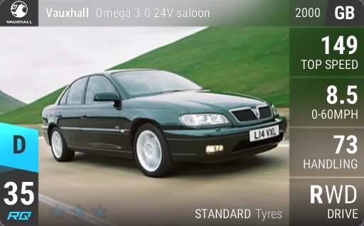 Vauxhall/Opel Omega 3.0 24V saloon
