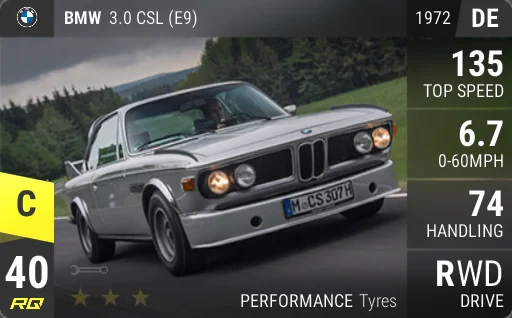 BMW 3.0 CSL (E9)