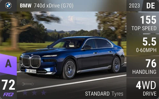 BMW 740d xDrive (G70)