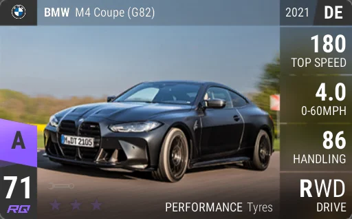 BMW M4 Coupe (G82)