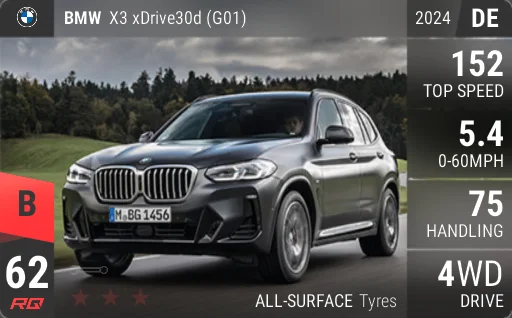 BMW X3 xDrive30d (G01)