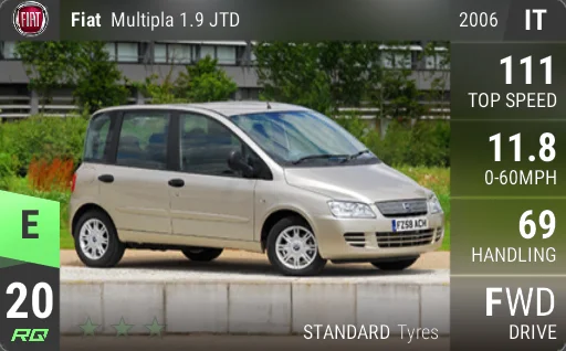 Fiat Multipla 1.9 JTD