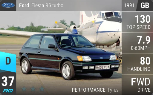 Ford Fiesta RS turbo