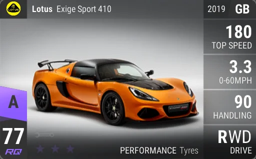 Lotus Exige Sport 410