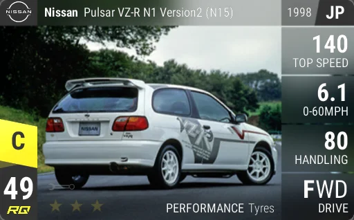 Nissan Pulsar VZ-R N1 Version2 (N15)