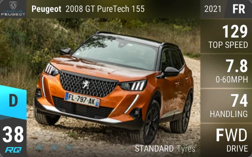 Peugeot 2008 GT PureTech 155
