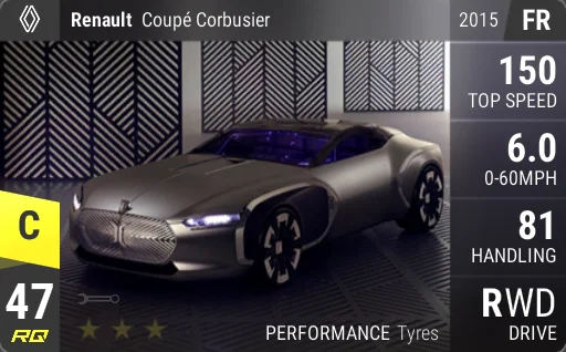 Renault Coupe Corbusier