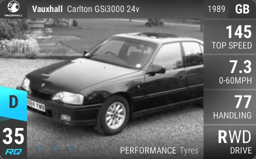 Vauxhall Carlton GSi3000 24v