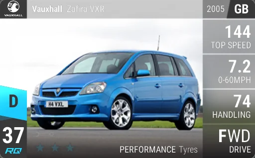 Vauxhall/Opel Zafira VXR
