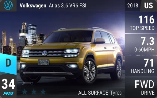 Volkswagen Atlas 3.6 VR6 FSI